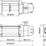 Лебедка автомобильная электрическая ComeUp Seal Gen2 12.5rs (12 вольт)