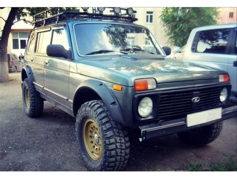 Расширители колёсных арок ВАЗ-2131 LADA NIVA 4x4 5 дверей (Под НЕ резанные арки колёс)