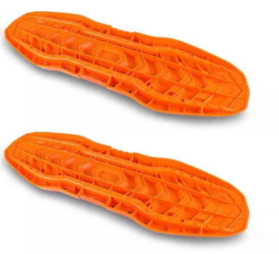 Сенд-траки усиленные пластиковые 108 см, оранжевые (с чехлом, пара)