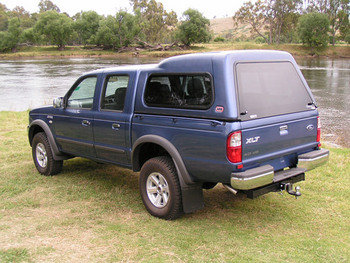 Кунг D/C, высокий с зернистым покрытием ARB для Ford Courier с двойной кабиной 1999-2007 г [CP10A]