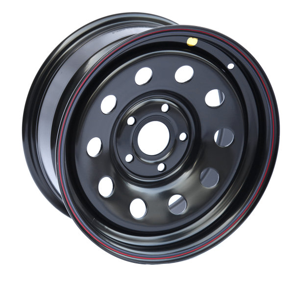 Диск стальной Off-Road Wheels 5X120.65, 7XR16, центральное отверстие D65.1, вылет ET+20 для Volkswagen Amarok, черный