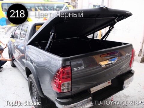 TOPUP крышка кузова Classic Toyota Hilux REVO 2015+ цв. черный (218)