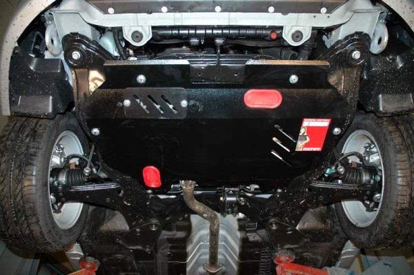 Защита картера Hyundai Coupe V-2.0; 2,7 (2001-2009) +КПП