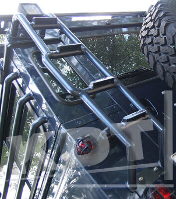 Алюминиевая лестница KDT для Land Rover Defender 90/110