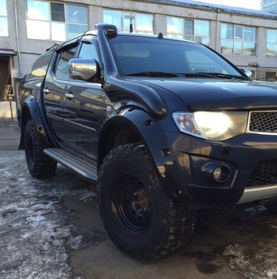 Расширители колесных арок Mitsubishi L200 Triton 06-2014