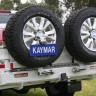 Бампер Kaymar 4WD задний для Ford Ranger / Mazda BT50 с квадратом под фаркоп