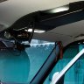 Консоль потолочная без выреза под радиостанцию для УАЗ Патриот 2014 (рестайлинг), черная
