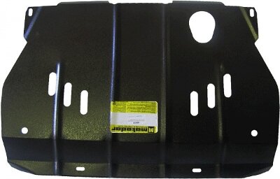 Защита картера двигателя, КПП Chevrolet Captiva 2012- Opel Antara 2012- V=2,4i (сталь 2 мм)