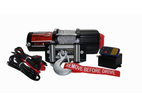 Лебёдка электрическая redBTR серия ''QUATTRO CRAZY'' 3,5 (12v)