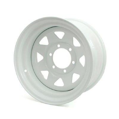 Диск колесный off-road wheels стальной 8x16 вылет ET-25 (белый)