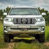 Площадка  в штатный бампер под лебёдку РИФ для Toyota Land Cruiser Prado 150 (с 2017 г.в.)