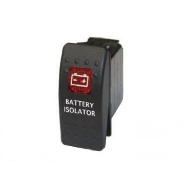 Выключатель управления соленоидом аккумулятора BATTERY ISOLATOR RED