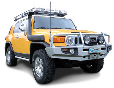 Шноркель Safari для Toyota FJ Cruiser (с 2010 г.) 1GR-FE 4.0L-V6, бензин, правая сторона [SS420HF]