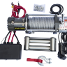 Лебедка Electric Winch 12000 (влагозащищенная) 12В со стальным тросом