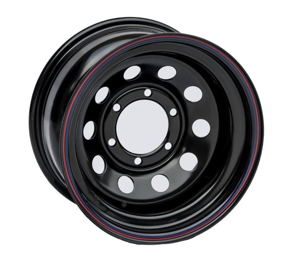 Диск колесный off-road wheels стальной 8x16 вылет ET-3 (черный)