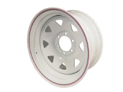 Диск колесный стальной штампованный ORW 24W, 6x139.7, 17x8, ET-25, ЦО 110, белый