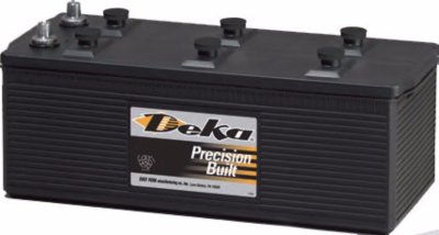 Аккумулятор DEKA для внедорожников обр. полярность 190 А*ч