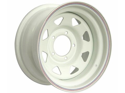 Диск колесный стальной штампованный ORW 53W, 5x150, 16x8, ET0, ЦО 110, Белый