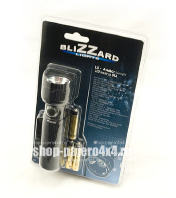 Фонарь ручной BLIZZARD ''LX-AVIATOR''