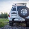 Калитка STC в задний штатный бампер для Nissan Patrol Y61 (до 2004 г.в.)
