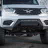 Мини силовой бампер (площадка под лебедку) Уаз Патриот 2015-