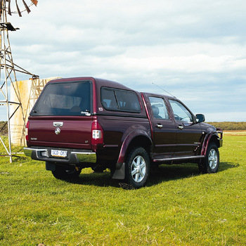 Кунг D/C, высокий с зернистым покрытием ARB для Isuzu Rodeo/D-max/Invader с двойной кабиной от 2003 года [CP20A]