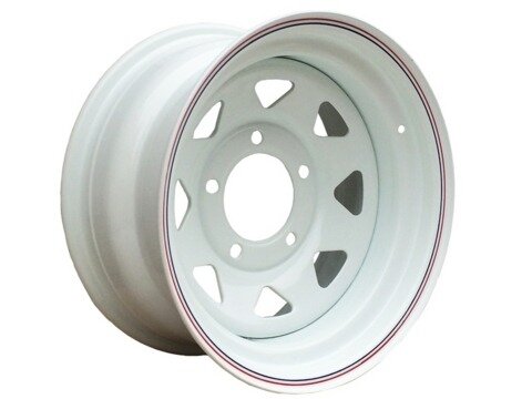 Диск колесный стальной штампованный ORW 61W, 5x139.7, 17x8, ET-19, ЦО 110, белый
