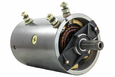 Мотор для лебедки Electric Winch 9500-12500 (24 В, 3.6 л.с., вал под шлицы)