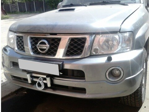 Nissan Patrol Y61 (рестайл.) Комплект с лебедкой Comeup GIO120