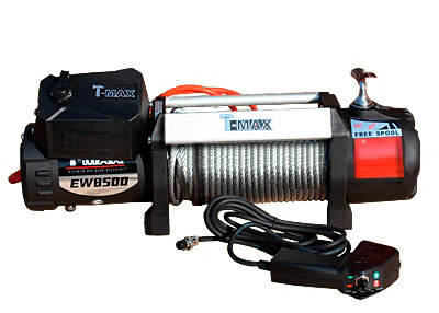 Лебедка T-Max HEW-8500 X Power (12 Вольт)