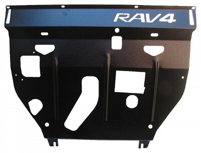 Защита картера двигателя, КПП Toyota RAV4 III 2006-2013 V= все (сталь 2 мм)