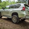 Пороги силовые РИФ для Toyota Land Cruiser Prado 150