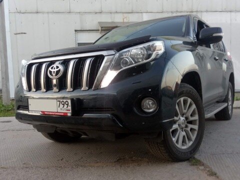 Toyota Prado 150 (2013-2017) Комплект с лебедкой 4Revo SRX10000 FS (синтетич. трос)