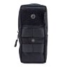 Подсумок для рации MOLLE 7х18х6см – 2х4 (Черный Extended)