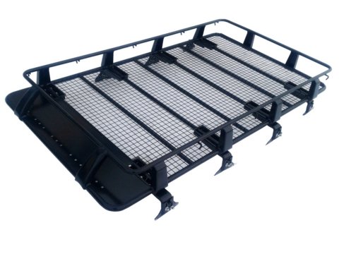 Багажник экспедиционный, стальной универсальный. Размер 220x125x19 PowerFul (8 опор)