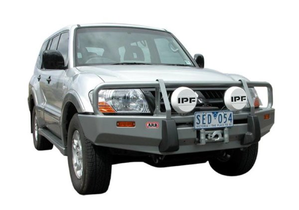 Силовой передний бампер ARB Deluxe для Mitsubishi Pajero III