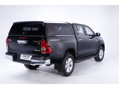 Кунг стальной для Toyota Hilux REVO (2015+) TL1 сдвижные форточки на боковых окнах