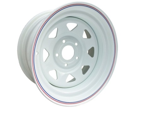 Диск колесный стальной штампованный ORW 34W, 5x114.3, 16x8, ET-19, ЦО 84, белый