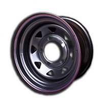 Диск OFF-ROAD WHEELS для Тойота Ниссан 6x139,7 8xR15 d110 ET-19 черный (треуг. мелкий)