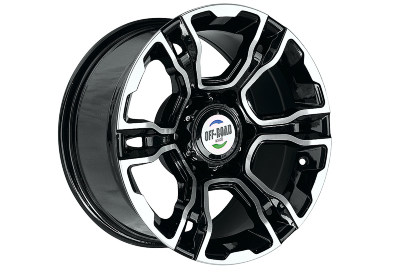 Диск литой OFF-ROAD Wheels для Тойота Ниссан черный 6x139.7 8xR16 d110 ET-10