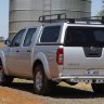 Усилитель задний для установки багажника на кунг ARB для Nissan Navara D40 [4138016]