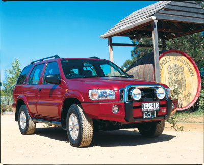 Силовой передний бампер ARB Sahara для Nissan Pathfinder R50 (c 1999 до 2005 года) [3938020]