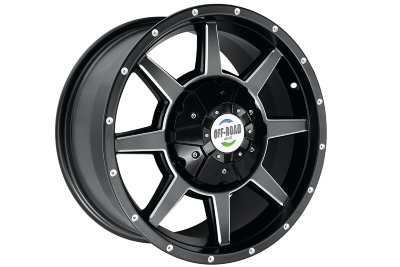 Диск литой OFF-ROAD Wheels для Тойота черный 5x150 8.5xR17 d110 ET+30