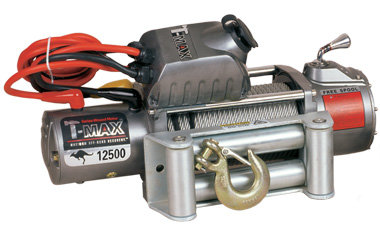 Лебедка электрическая T-Max EW12500 OUTBACK (5665 кг, 24 вольта)