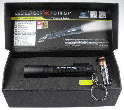 Компактный яркий фонарь Led Lenser P3-АFS-P
