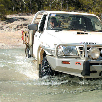 Силовая защита крыла и порогов ARB для Nissan GU Y61 Coil Cab [4417250]