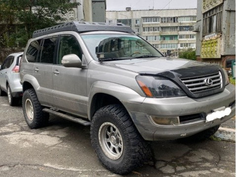 Багажник экспедиционный на крышу Toyota Land Cruiser Prado 120 / Lexus GX470