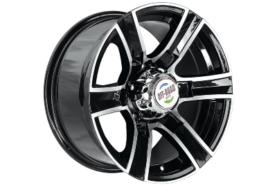 Диск литой OFF-ROAD Wheels для УАЗ черный 5x139.7 8xR16 d110 ET+15
