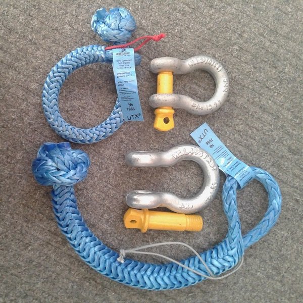 Шакл синтетический AmSteel-Blue 8мм 6т