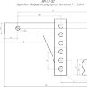 Переходник для фаркопа регулируемый, занижение 4,5''/6''/7,5''/9'' (120/157/195/232 мм)